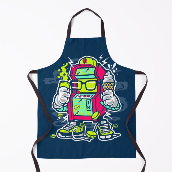 Item preview, Retro arcade game illustration designed and sold by TheWildePeach.