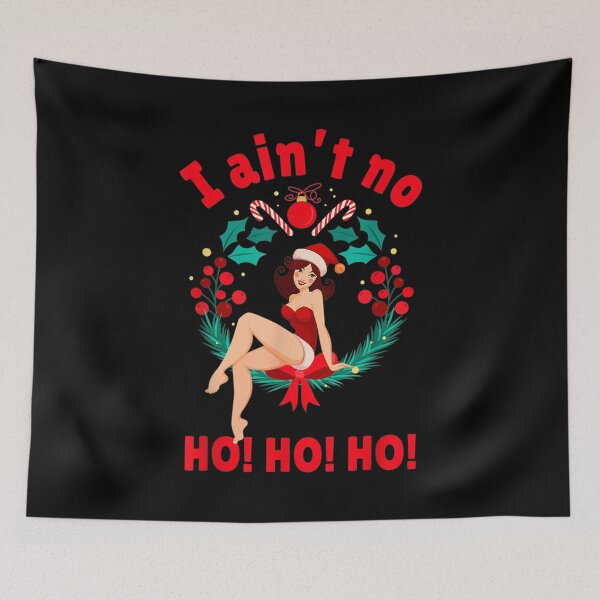Item preview, I Aint No Ho Ho Ho Christmas I Ain't No Ho Ho Ho Pjs  designed and sold by aprilsav.
