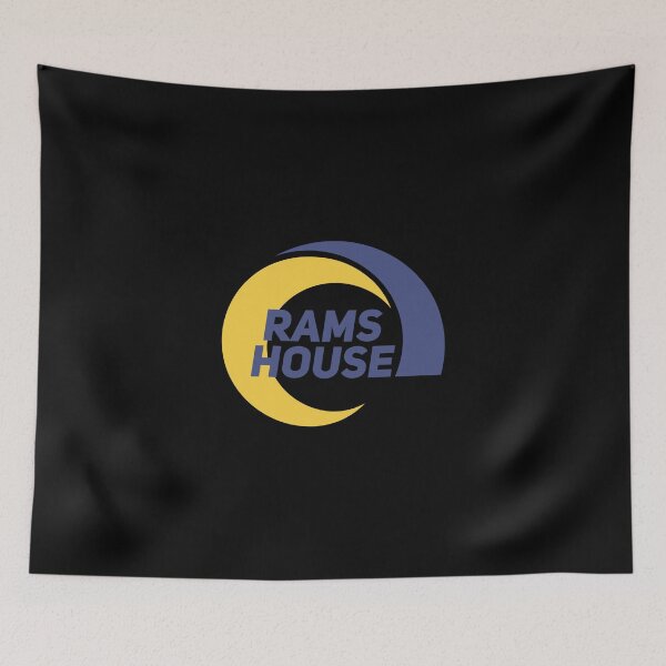 Item preview, Rams House Sticker designed and sold by jacksrome6.