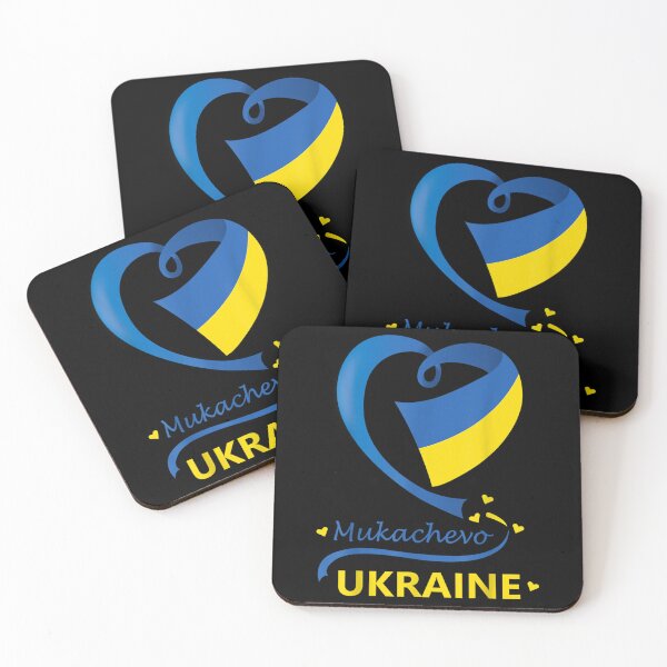 Item preview, Mukachevo Ukraine National Flag Heart Emblem Crest  designed and sold by amyadt77.