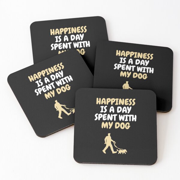 Item preview, happiness is a day spent hiking with my dog designed and sold by simonlidesign.