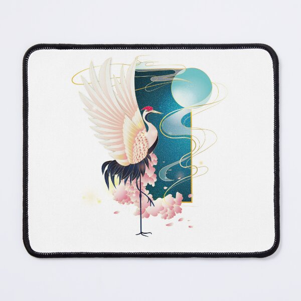 Item preview, Fantastic bird dancing in the moon, in green designed and sold by xdashu.