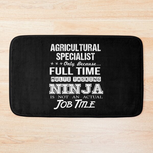 Item preview, Agricultural Specialist T Shirt - Ninja Job Gift Item Tee designed and sold by ritterdick.
