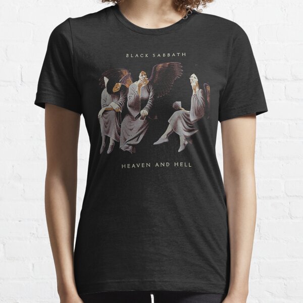 black heaven and hell Long Sleeve Essential T-Shirt