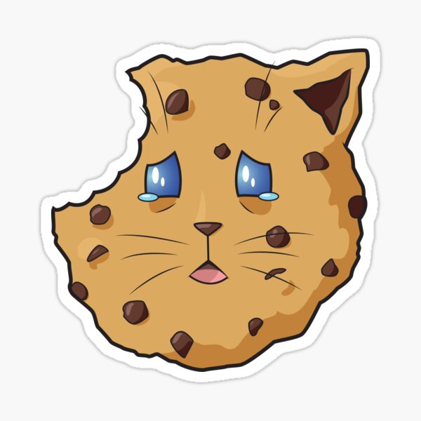 Cookie Cat Sticker