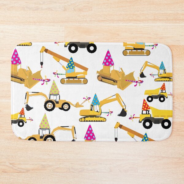 Item preview, Construction Trucks Birthday Party Pattern  designed and sold by idovedesign.