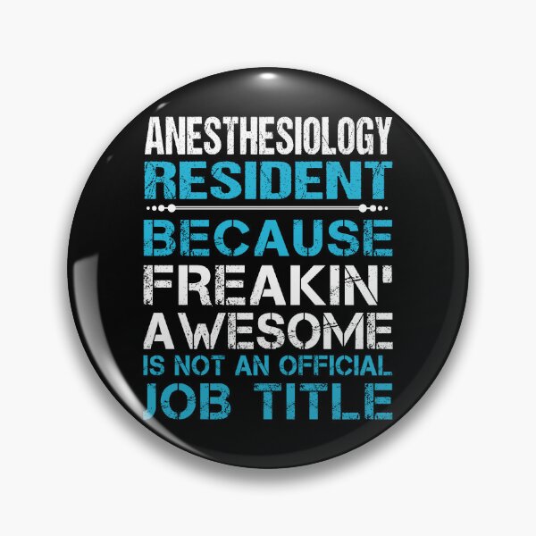 Item preview, Anesthesiology Resident T Shirt - Freaking Awesome Job Gift Item Tee designed and sold by masondilla.