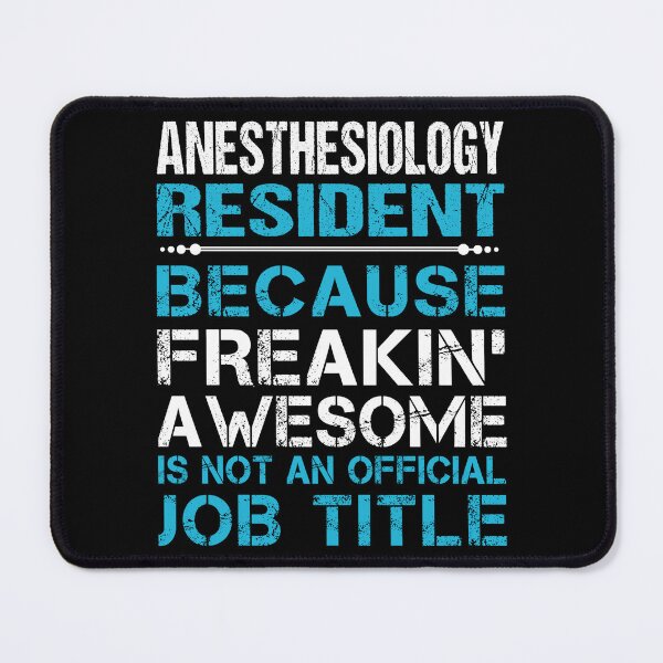 Item preview, Anesthesiology Resident T Shirt - Freaking Awesome Job Gift Item Tee designed and sold by masondilla.