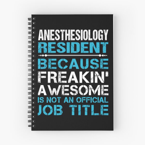 Item preview, Anesthesiology Resident T Shirt - Freaking Awesome Job Gift Item Tee designed and sold by masondilla.