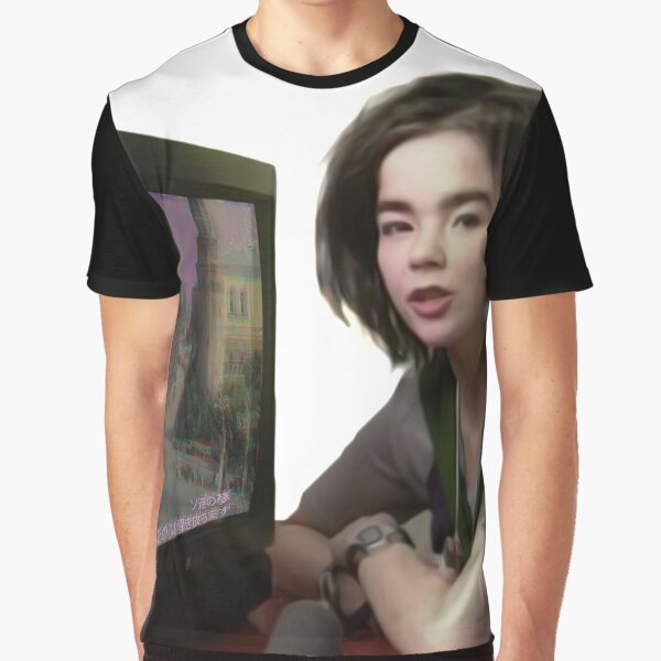 Bjork AESTETIC tv Graphic T-Shirt