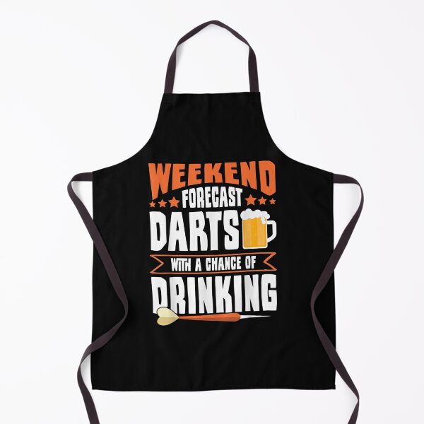 Item preview, Weekend Forecast Darts With A Chance Of Drinking Dart League designed and sold by amyadt77.