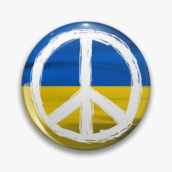Artikelvorschau, Peace for Ukraine entworfen und verkauft von Tee-Star.