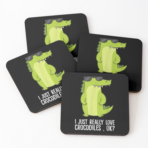 Item preview, Crocodile I Just Really Love Crocodiles Ok  designed and sold by amyadt77.