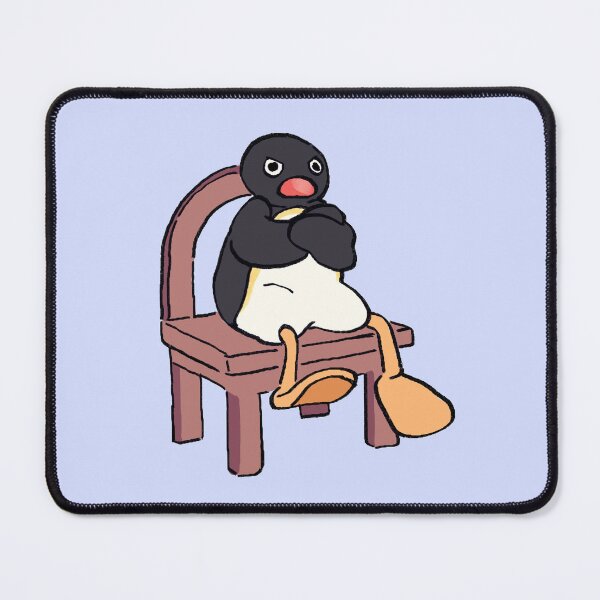 Item preview, I draw sulking penguin on a chair meme designed and sold by RansRoom.