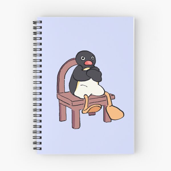 Item preview, I draw sulking penguin on a chair meme designed and sold by RansRoom.