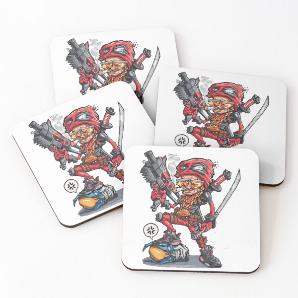 Item preview, Cartoon ninja illustration designed and sold by RedShop24.