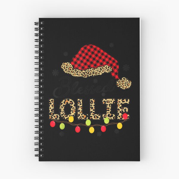 Item preview, Leopard Blessed Lollie Santa Hat Christmas Lover Pajama  designed and sold by amyadt77.