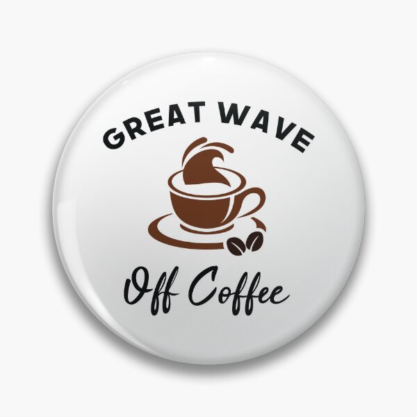 Item preview, The Great Wave off Coffee, Pretty Gift For Coffee Lovers  designed and sold by Graphicista.