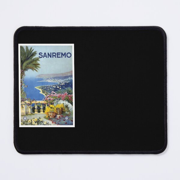 Artikelvorschau, Sanremo Reiseposter– entworfen und verkauft von cjgraphic.