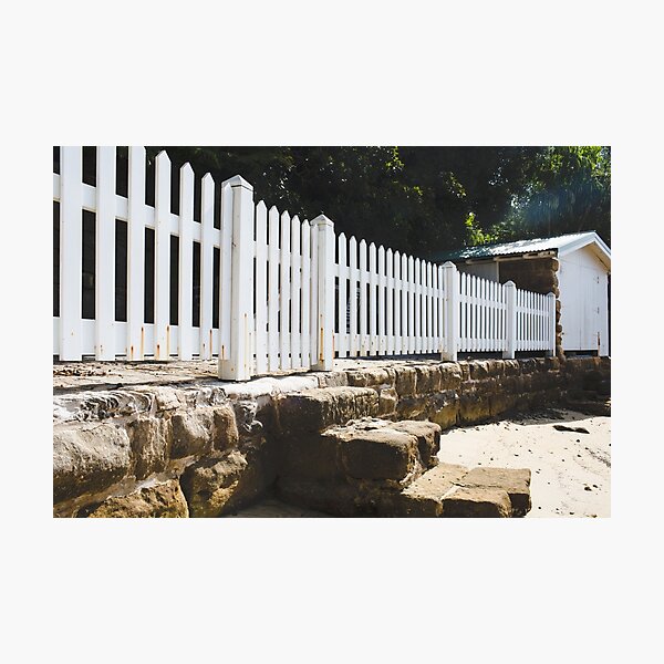 Item preview, White picket fence designed and sold by justine Gordon.