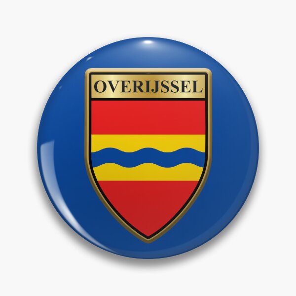 Item preview, OVERIJSSEL Flag Gifts, Masks, Stickers & Products (12) designed and sold by mpodger.