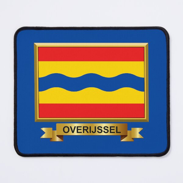 Item preview, OVERIJSSEL Flag Gifts, Masks, Stickers & Products (12) designed and sold by mpodger.