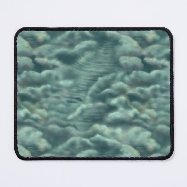 Item preview, Fluffy Clouds Abstract Pattern Pastel Drawing designed and sold by haximica.