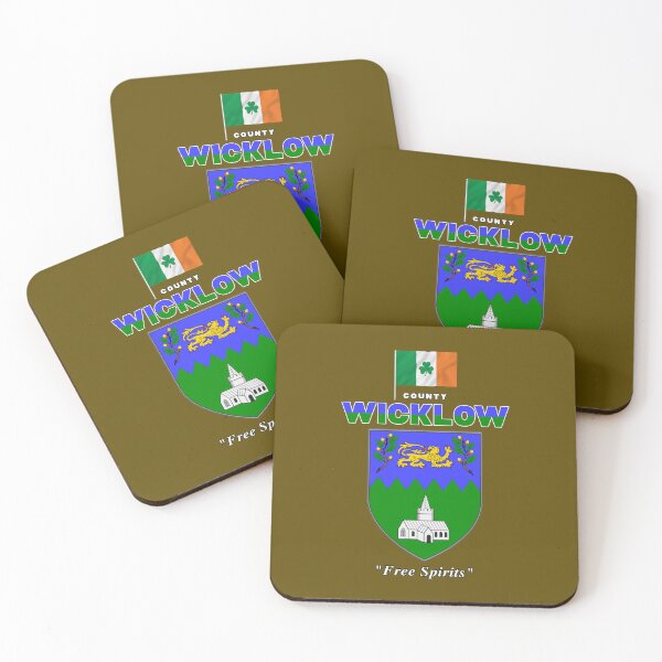 Item preview, COUNTY WICKLOW IRELAND - OFFICIAL CREST designed and sold by CathalDevlin.