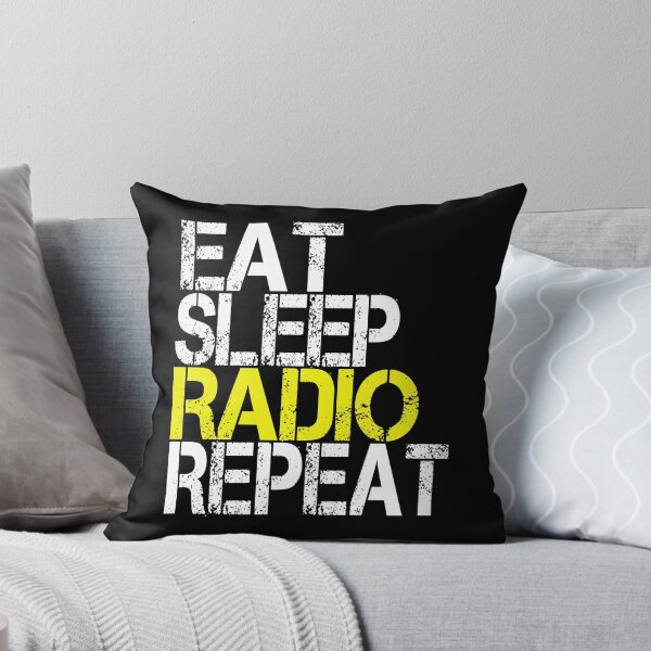 Item preview, Eat Sleep Radio Repeat, Grunge  designed and sold by ACC .
