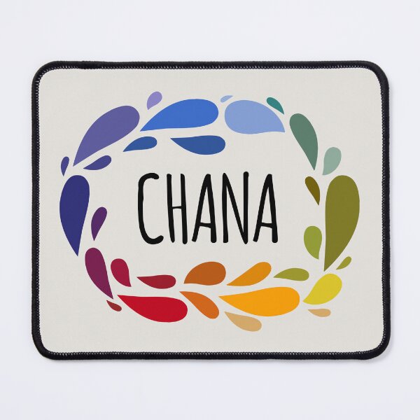 Chana Name Cute Colorful Gift Named Chana