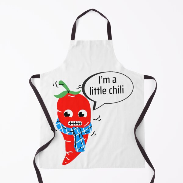 Aperçu de l'œuvre Je suis un petit jeu de mots sur le chili créée et vendue par RichTeeDesigns.