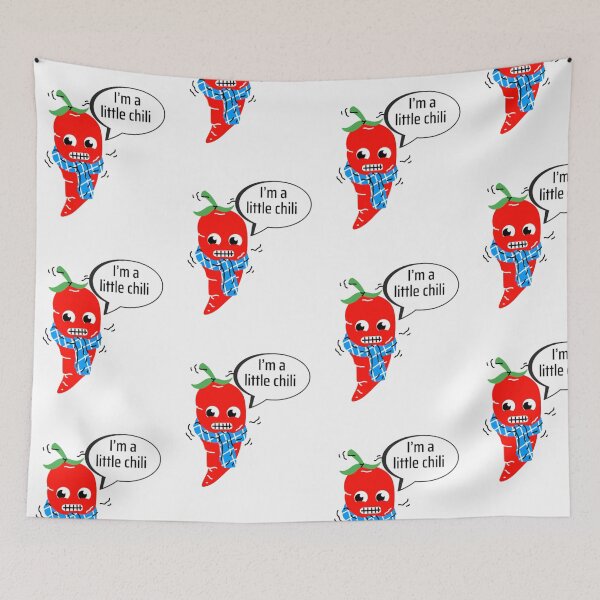 Item preview, I'm a little chili food pun designed and sold by RichTeeDesigns.