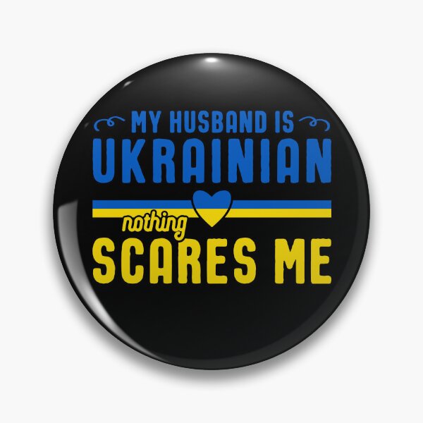 Item preview, Funny My Husband Is Ukrainian Nothing Scares Me Proud Wife designed and sold by disforyou.