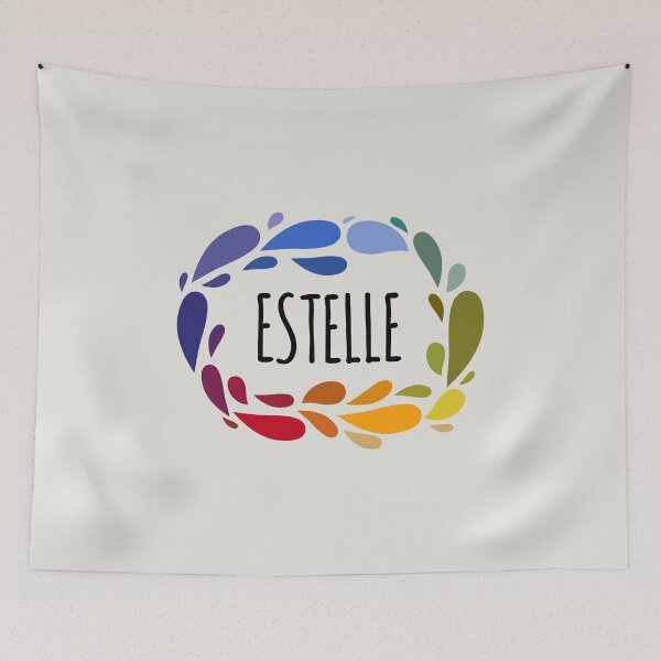 Item preview, Estelle Name Cute Colorful Gift Named Estelle designed and sold by kindxinn.