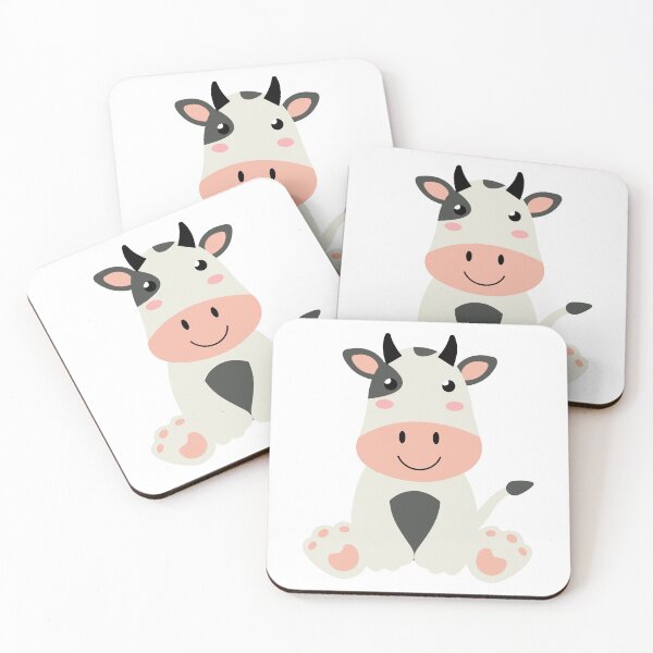 Item preview, Cute cow designed and sold by ShopLeilaArt.