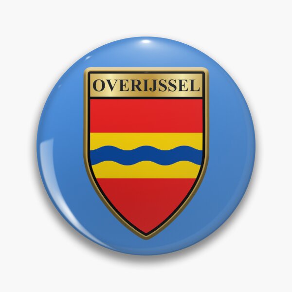 Item preview, OVERIJSSEL Flag Gifts, Masks, Stickers & Products (14) designed and sold by mpodger.