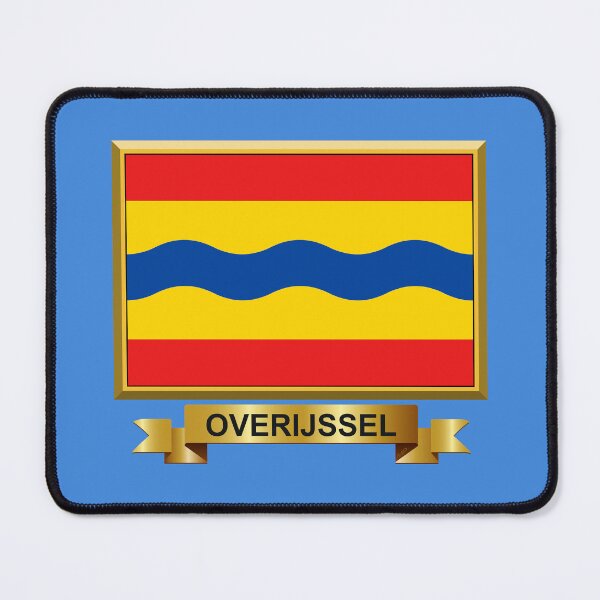 Item preview, OVERIJSSEL Flag Gifts, Masks, Stickers & Products (14) designed and sold by mpodger.