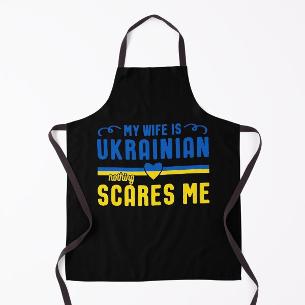 Item preview, Funny My Wife Is Ukrainian Nothing Scares Me Proud Husband designed and sold by disforyou.