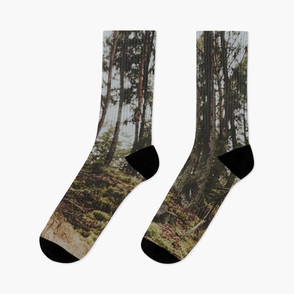 Item preview, Moody walks in the woods | Nordic Art Print  designed and sold by Emilia Oxelheim.