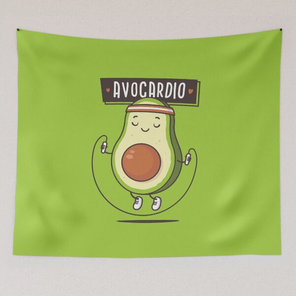 Item preview, Avo Cardio - Avocado Workout designed and sold by zoljo.