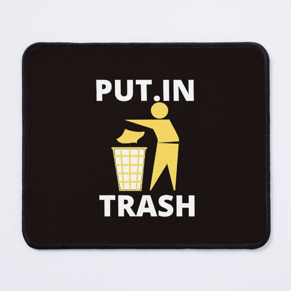Item preview, Poutine Trash Put.in Trash Shirt Sticker, Ukrainien fort, Stand with Ukraine T-shirt essentiel designed and sold by youssef lanibi.