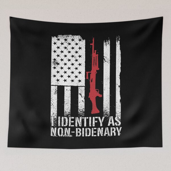 Item preview, I Identify As Non-Bidenary Funny Anti-Biden designed and sold by 2blackcherries.