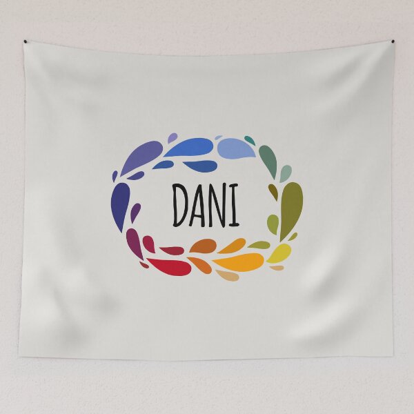 Item preview, Dani Name Cute Colorful Gift Named Dani designed and sold by kindxinn.