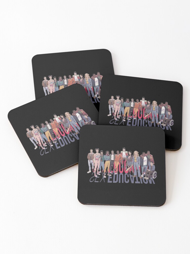 Thumbnail 1 of 5, Coasters (Set of 4), Educational designed and sold by DCGORGANICS.