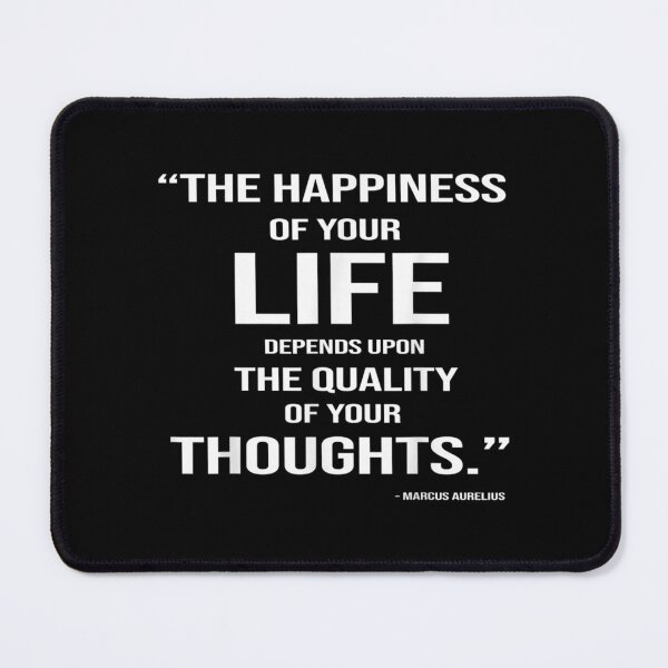 Item preview, Marcus Aurelius Stoic Philosophy Quote Happiness Of Life  designed and sold by amyadt77.