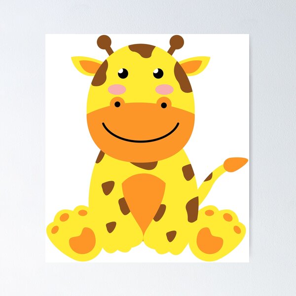Item preview, Cute giraffe designed and sold by ShopLeilaArt.