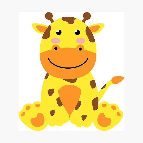 Item preview, Cute giraffe designed and sold by ShopLeilaArt.