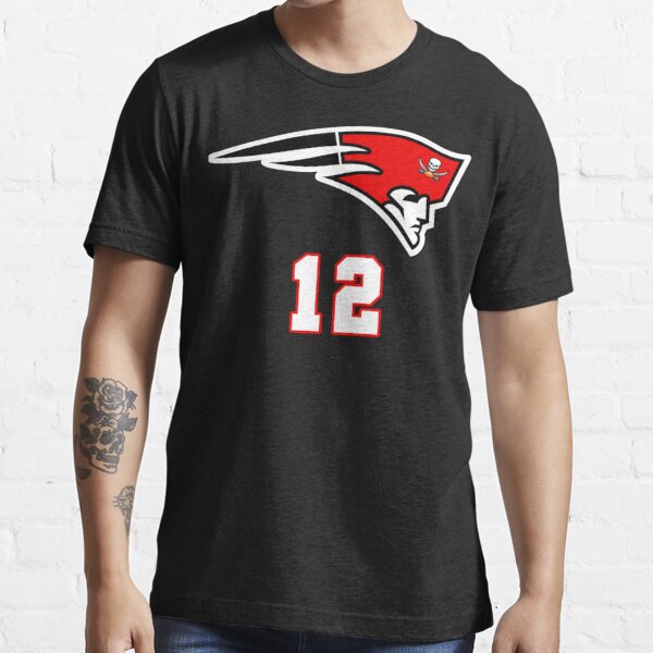 half patriots half buccaneers shirt