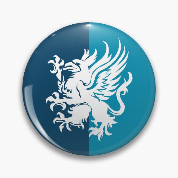 Item preview, Grey Warden Blue Textile - Dragon Age Art designed and sold by Yannick Toney.