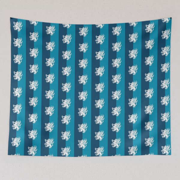 Item preview, Grey Warden Blue Textile - Dragon Age Art designed and sold by Yannick Toney.